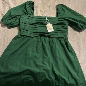 New with tags green dress